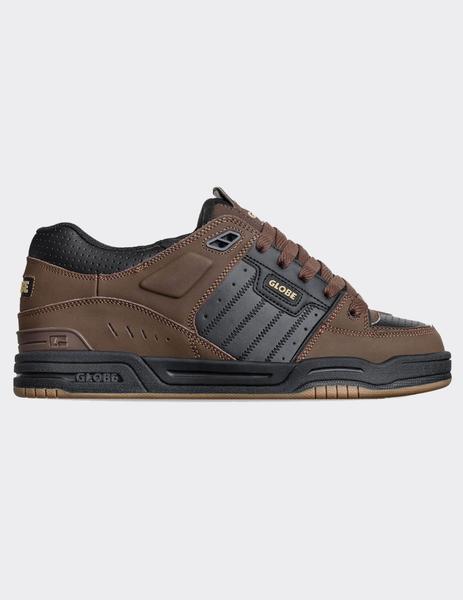 Zapatillas GLOBE FUSION Black Brown Gum