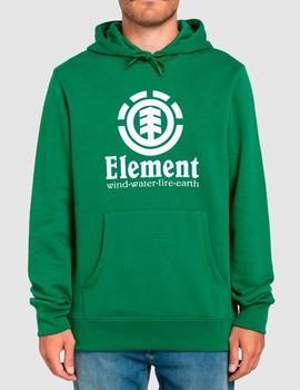 Sudadera Capucha VERTICAL - Verdant Green