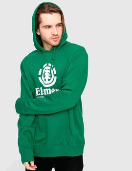 Sudadera Capucha VERTICAL - Verdant Green