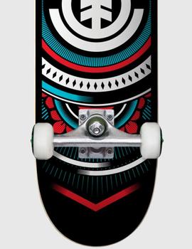 Skate Completo HATCHED RED BLUE 8.0'