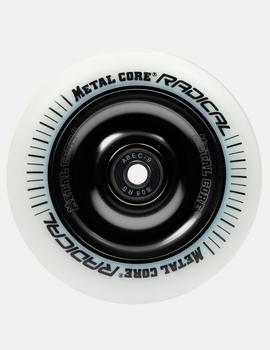 Rueda Metal Core RADICAL 100MM - Blanco Negro