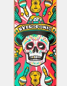 Tabla Skate HYDROPONIC MEXICAN SKULL 8.0' - Red