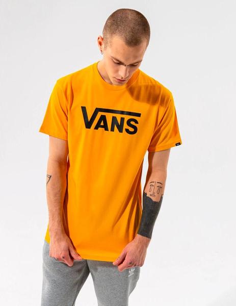 Ambiguo hélice esposa Camiseta VANS CLASSIC - Golden Glow/Black