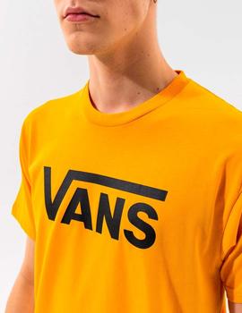 Camiseta VANS CLASSIC - Golden Glow/Black