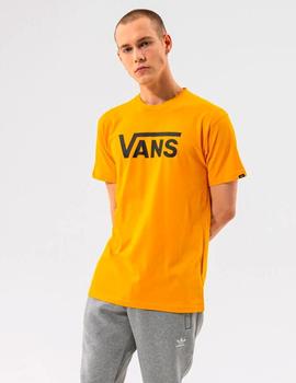 Camiseta VANS CLASSIC - Golden Glow/Black