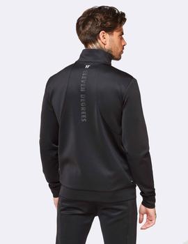 Sudadera Abierta 11 DEGREES CUT & SEW TRACK - Black