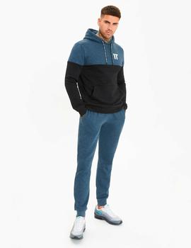 Sudadera Capucha 11 DEGREES COLOUR BLOCK PO - Black Insignia