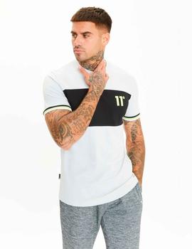 Camiseta 11 DEGREES CUT AND SEW RIB MUSCLE FIT - Vapour Grey