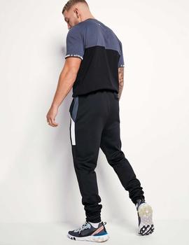 Pantalón 11DEGREES CUT AND SEW POLY TRACK - Black Anthracite