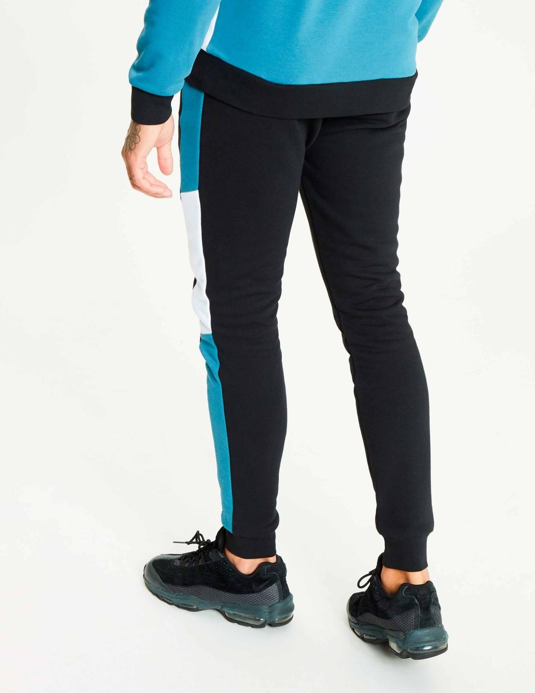 Pantalón 11DEGREES CUT AND SEW JOGGERS SKINNY FIT - Black In