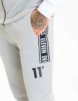 Pantalón 11DEGREES TAPED JOGGERS SKINNY FIT - Silver White B