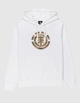 Sudadera Capucha ELEMENT LANDSCAPE CAMO - Optic White