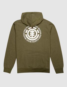 Sudadera Capucha ELEMENT SEAL BP - Army