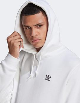 Sudadera Capucha ADIDAS ESSENTIAL - White Black