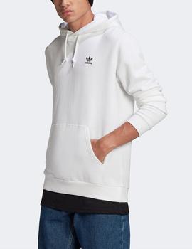 Sudadera Capucha ADIDAS ESSENTIAL - White Black