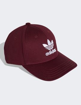 Gorra ADIDAS BASEB CLASS TREFOIL - Granate/Blanco