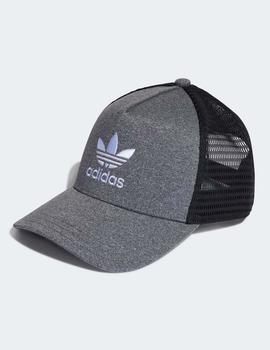 Gorra ADIDAS CURVED TRUCKER - Gris/Negro