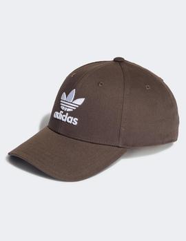 Gorra ADIDAS BASEBALL CLASSIC TREFOIL - Marrón