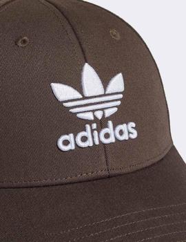 Gorra ADIDAS BASEBALL CLASSIC TREFOIL - Marrón