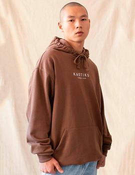 Sudadera Capucha KAOTIKO VANCOUVER - Brown