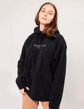 Sudadera Capucha KAOTIKO POLAR - Negro