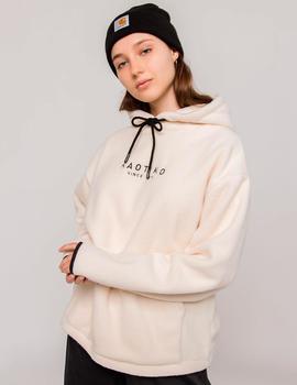 Sudadera Capucha KAOTIKO POLAR - Marfil