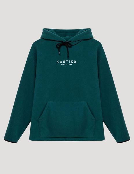 Barcelona Outlet Kaotiko Sudadera Capucha KAOTIKO POLAR Verde Salvia