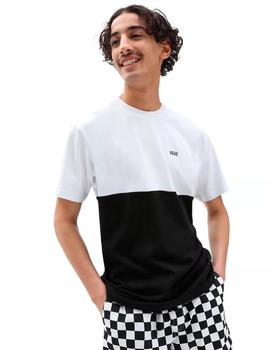 Camiseta VANS COLORBLOCK - Black/White