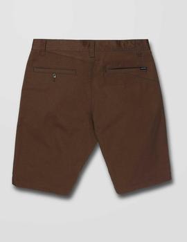 Bermuda VOLCOM FRICKN MODERN STRETCH 21' - Dark Earth