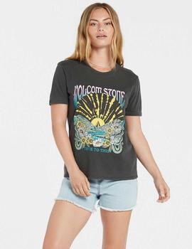 Camiseta W´ VOLCOM TRULY RINGER - Black