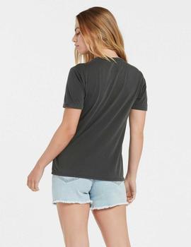 Camiseta W´ VOLCOM TRULY RINGER - Black