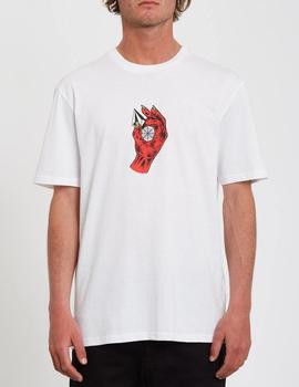 Camiseta VOLCOM ZOMBIE - White