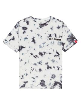 Camiseta ELEMENT BLAZIN CHEST TIE DYE - Limestone