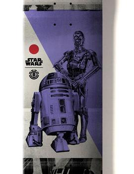 Tabla Skate ELEMENT X STAR WARS DROIDS - 8'