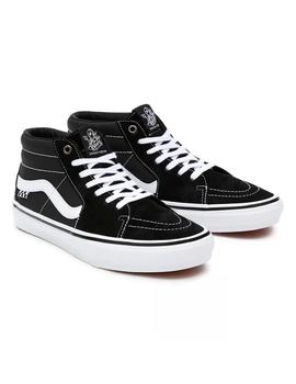 Zapatillas SKATE GROSSO MID - Black/White/Emo Leat