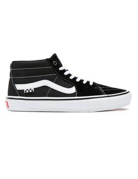 Zapatillas SKATE GROSSO MID - Black/White/Emo Leat