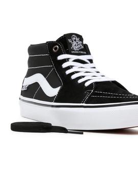 Zapatillas SKATE GROSSO MID - Black/White/Emo Leat