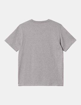 Camiseta CARHARTT POCKET - Grey Heather