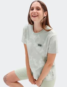 Camiseta VANS W´ REFLECTIONZ - Green/Water Wash