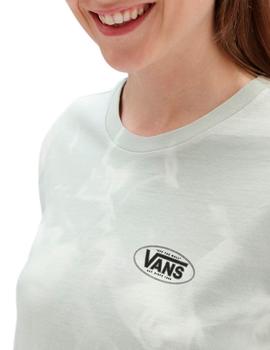 Camiseta VANS W´ REFLECTIONZ - Green/Water Wash