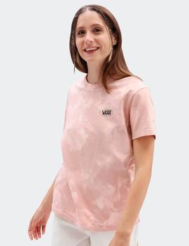 Camiseta VANS W´ REFLECTIONZ - Peach Whip Wash
