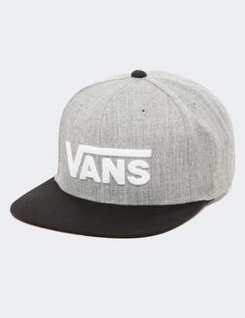 Gorra VANS DROP V II SNAPBACK  - Heather Grey/Black