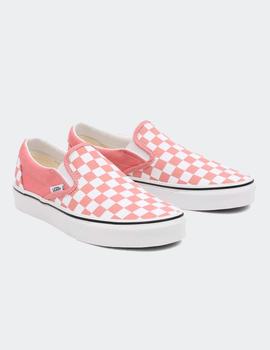 Zapatillas VANS W´ SLIP-ON - Color Theory Rosette White