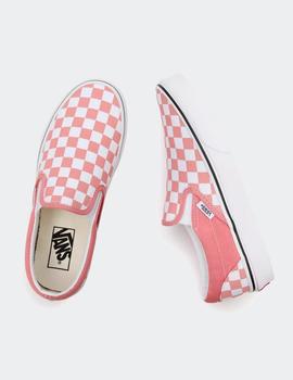 Zapatillas VANS W´ SLIP-ON - Color Theory Rosette White