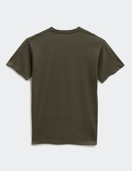 Camiseta VANS LEFT CHEST LOGO - Grape Leaf