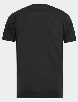 Camiseta VANS LEFT CHEST LOGO - Black/Melon