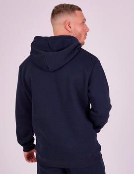 Sudadera Capucha 1920010 LOGO - Blue White