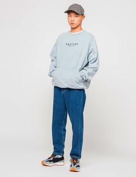 Pantalón KAOTIKO REGULAR CROPPED - Blue Medium Denim