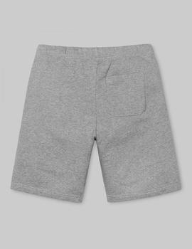 Bermuda Carhartt COLLEGE - Grey heather white