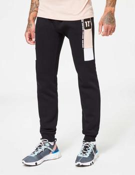 Pantalón COLOUR BLOCK REGULAR FIT - Black / Putty